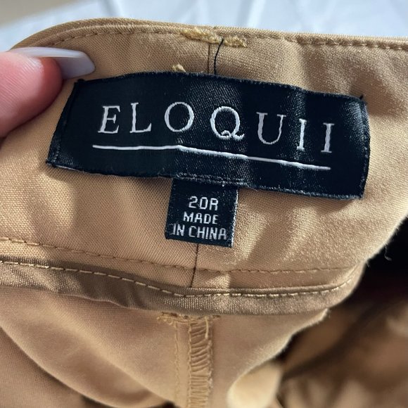 Eloquii Kady Fit Double-Weave Pant - Picture 3 of 8